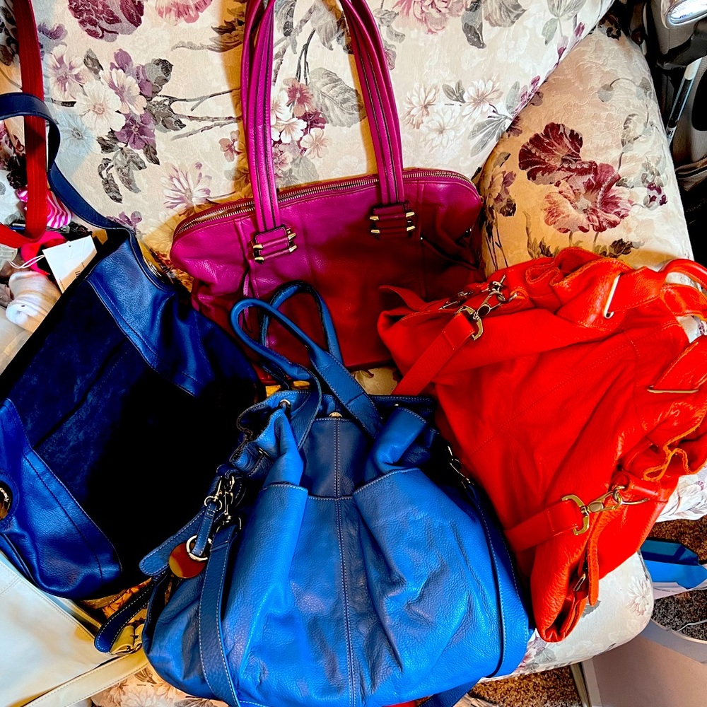 Bought and stored! Mint condition Barr and Barr and B makowski purses